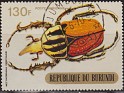 Burundi 1971 Fauna 130 F Multicolor Scott C118. burundi C118. Subida por susofe